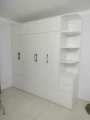 Tủ quần áo gỗ MDF màu trắng ( tqagmt01 ) 0