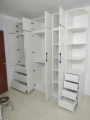 Tủ quần áo gỗ MDF màu trắng ( tqagmt01 ) 1