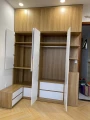 Tủ quần áo kịch trần 4 cánh + kệ gỗ MDF ( TGHCM ) 1