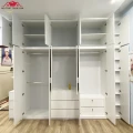 Tủ quần áo màu trắng đóng theo yêu cầu 2