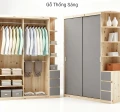 Tủ gỗ 2 cánh lùa tg256 2