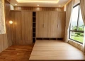 Tủ gỗ liền giường tlg05 1