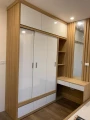Đóng tủ quần áo gỗ MDF theo yêu cầu m2 16