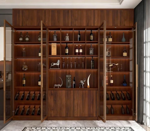 Tủ gỗ cánh kinh (CK04)