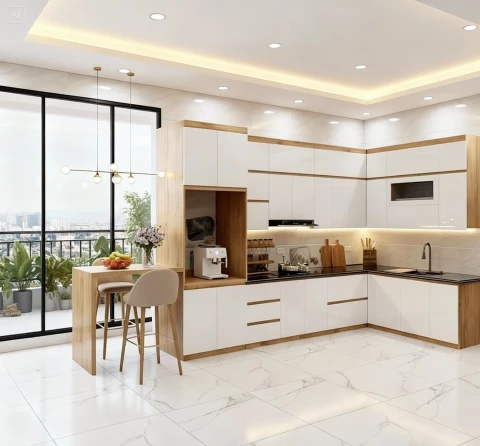 Bộ tủ bếp cao cấp (TB05)