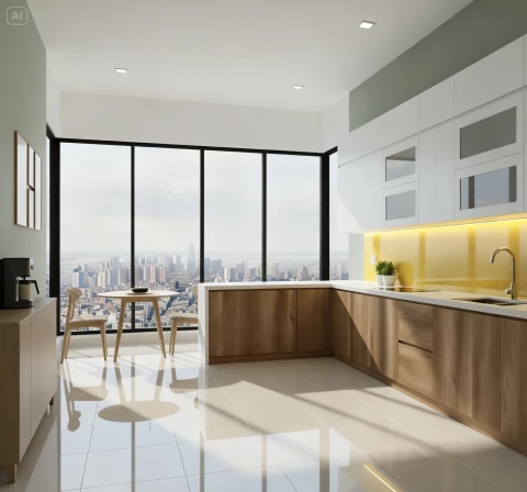 Bộ tủ bếp cao cấp (BT11)