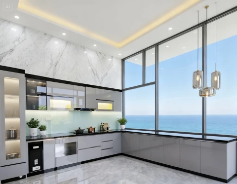 Bộ tủ bếp cao cấp (TB17)