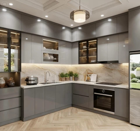 Bộ tủ bếp cao cấp (TB25)