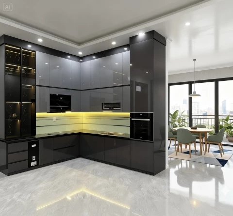 Bộ tủ bếp cao cấp (TB27)