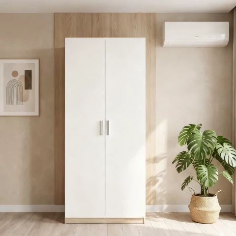 Tủ gỗ cao cấp 2 cánh tg202