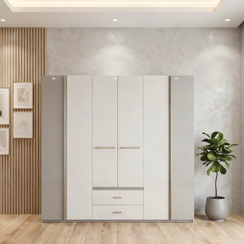 Tủ gỗ cao cấp 6 cánh TG606