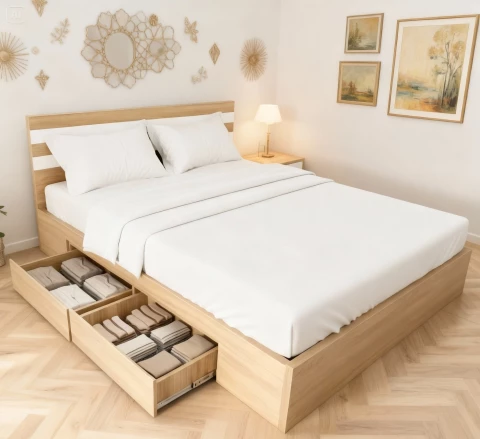 Giường ngủ ngăn kéo gnk08