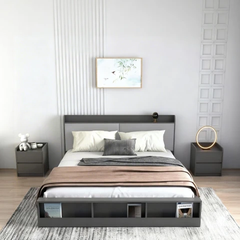 Giường ngủ cao cấp GN374