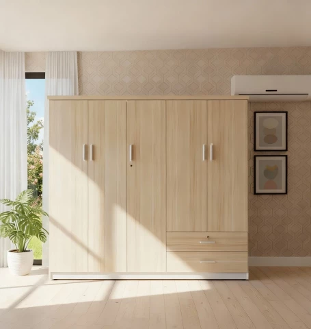 Tủ nhựa cao cấp 5 cánh tn502