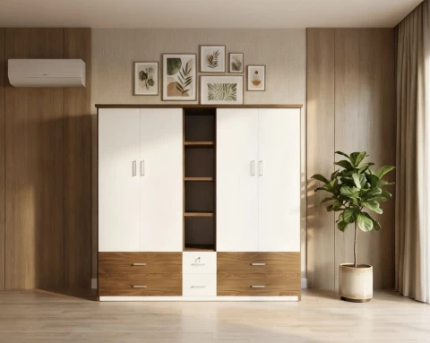 Tủ nhựa cao cấp 4 cánh tn408