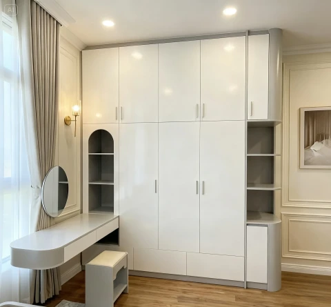 Tủ gỗ cao cấp 8 cánh tg800