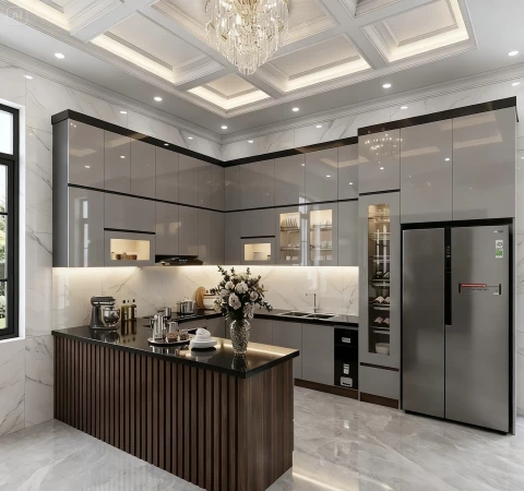 Bộ tủ bếp cao cấp