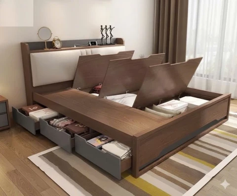 Giường ngủ ngăn kéo gnk17