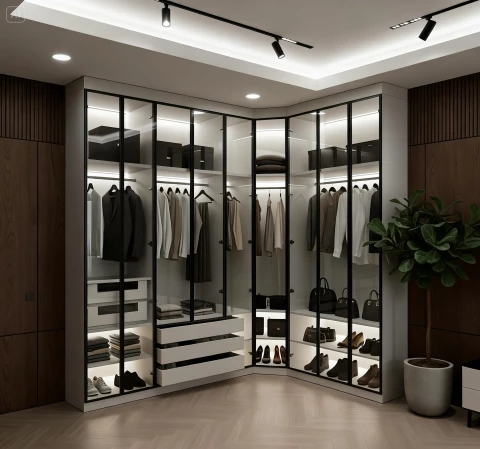 Tủ gỗ cánh kính (CK29)