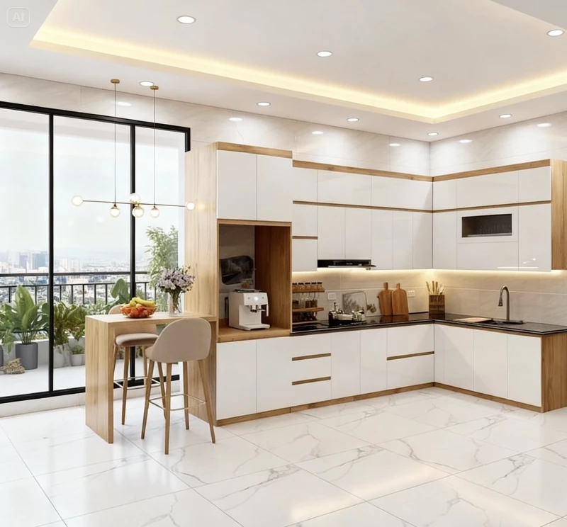 Bộ tủ bếp cao cấp (TB05)