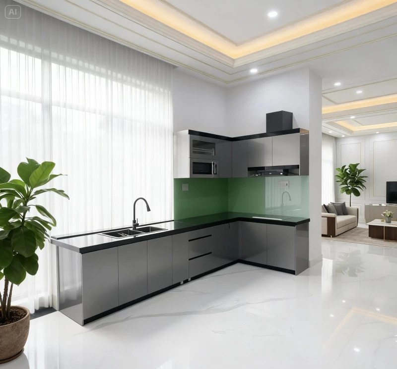 Bộ tủ bếp cao cấp (TB07)