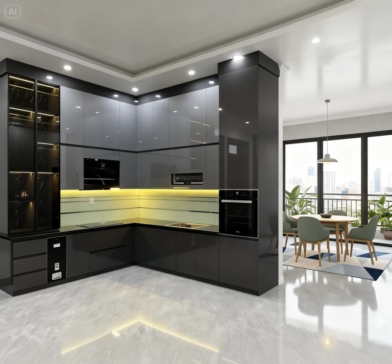 Bộ tủ bếp cao cấp (TB27)