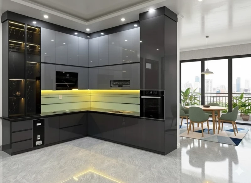 Bộ tủ bếp cao cấp (TB44)