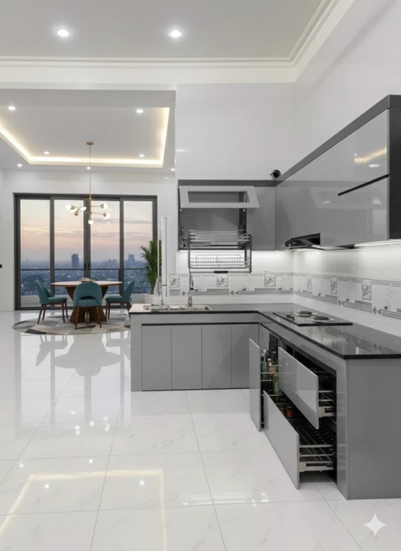 Bộ tủ bếp cao cấp (TB45)