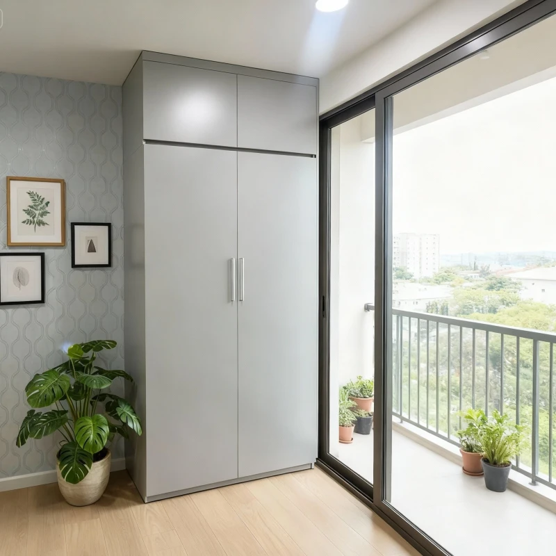 Tủ gỗ cao cấp 2 cánh tg251