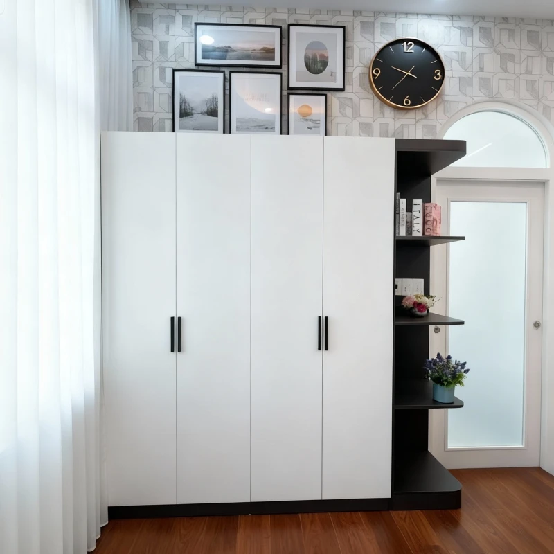 Tủ gỗ cao cấp 4 cánh tg431