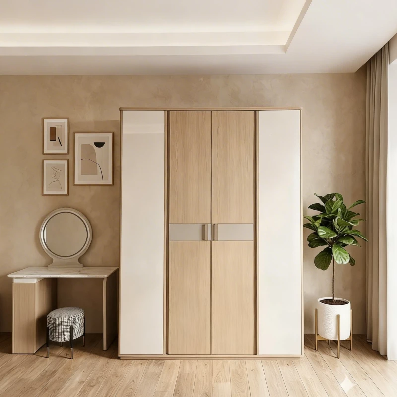 Tủ gỗ cao cấp 4 cánh TG440