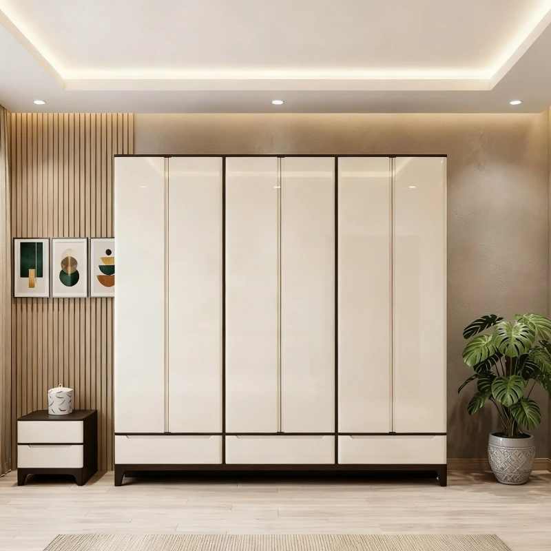 Tủ gỗ cao cấp 6 cánh TG605