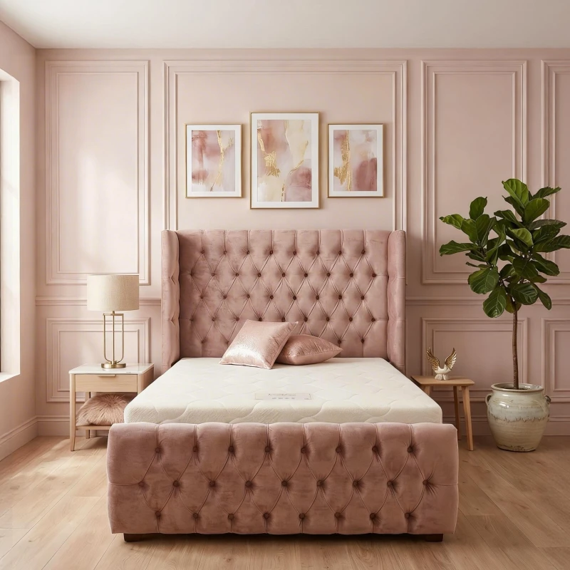 Giường ngủ nhập khẩu NK30