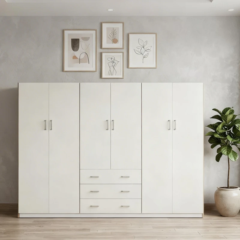 Tủ nhựa cao cấp 6 cánh TN601