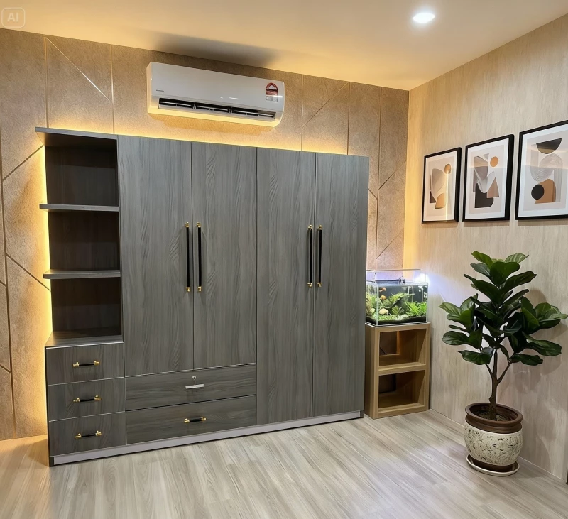 Tủ nhựa cao cấp 4 cánh tn406