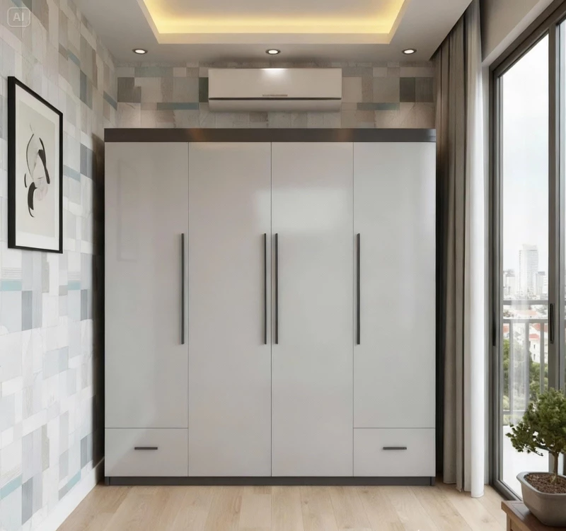 Tủ nhựa cao cấp 4 cánh tn403