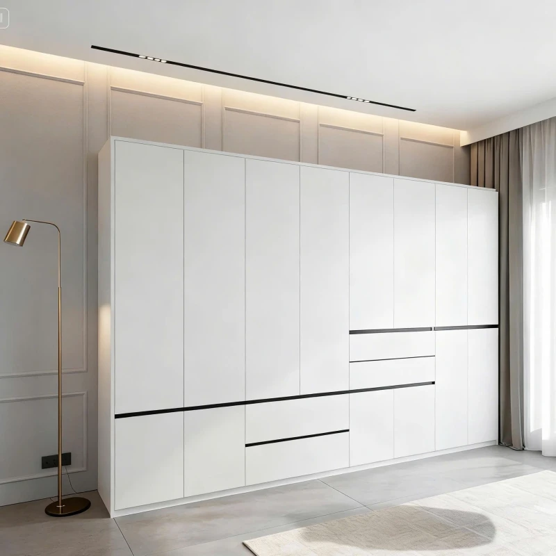 Tủ gỗ cao cấp 7 cánh tg702