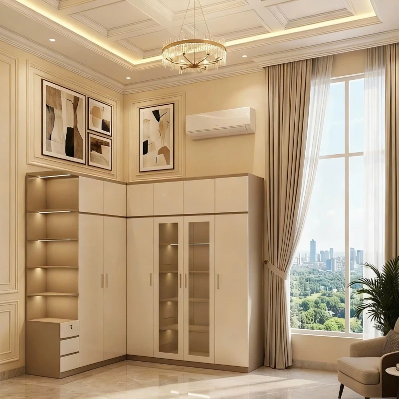 Tủ gỗ cao cấp 6 cánh tg602