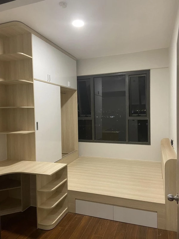 Tủ quần áo liền giường gỗ MDF TLG22