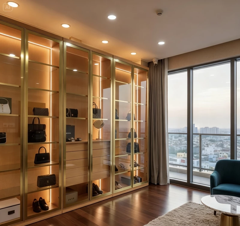 Tủ gỗ cánh mính (CK22)