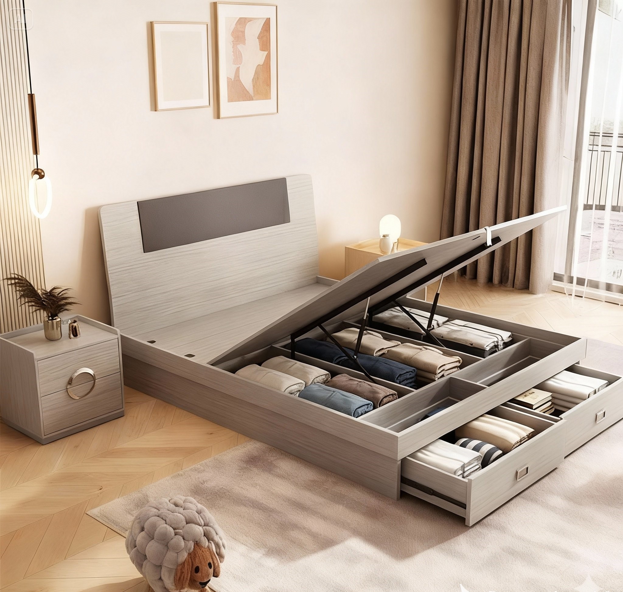 Giường Ngủ Gỗ Cao Cấp